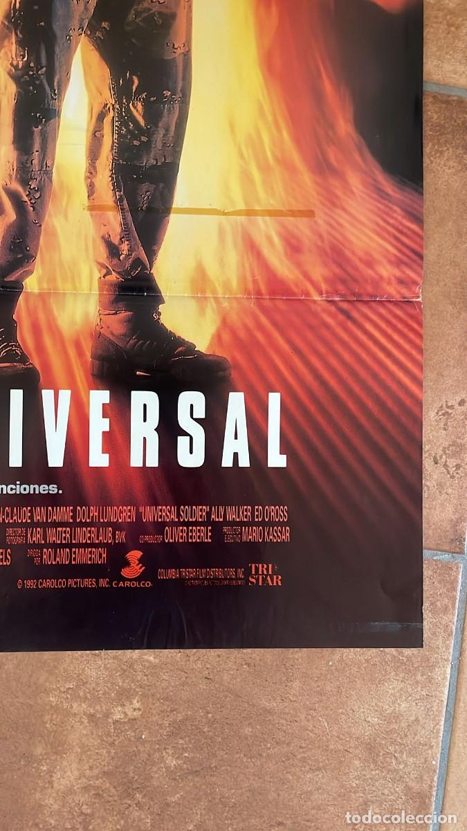 Cine: SOLDADO UNIVERSAL POSTER ORIGINAL - Foto 3