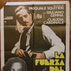 Cine: LA FUERZA DEL SILENCIO. 1977. PACO RABAL. CB FILMS. 70 X 100 CMS. . VELL I BELL