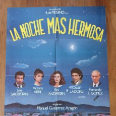 Cine: LA NOCHE MÁS HERMOSA. CARTEL (100X70)