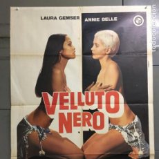 Cine: HO19 EMANUELLE VICIOSA LAURA GEMSER ANNIE BELLE SEXY POSTER ORIGINAL ITALIANO 100X140