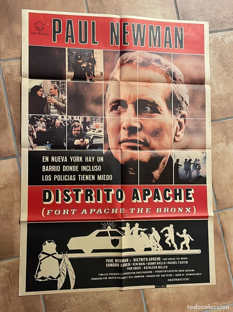 Cine: DISTRITO APACHE POSTER ORIGINAL - Foto 1
