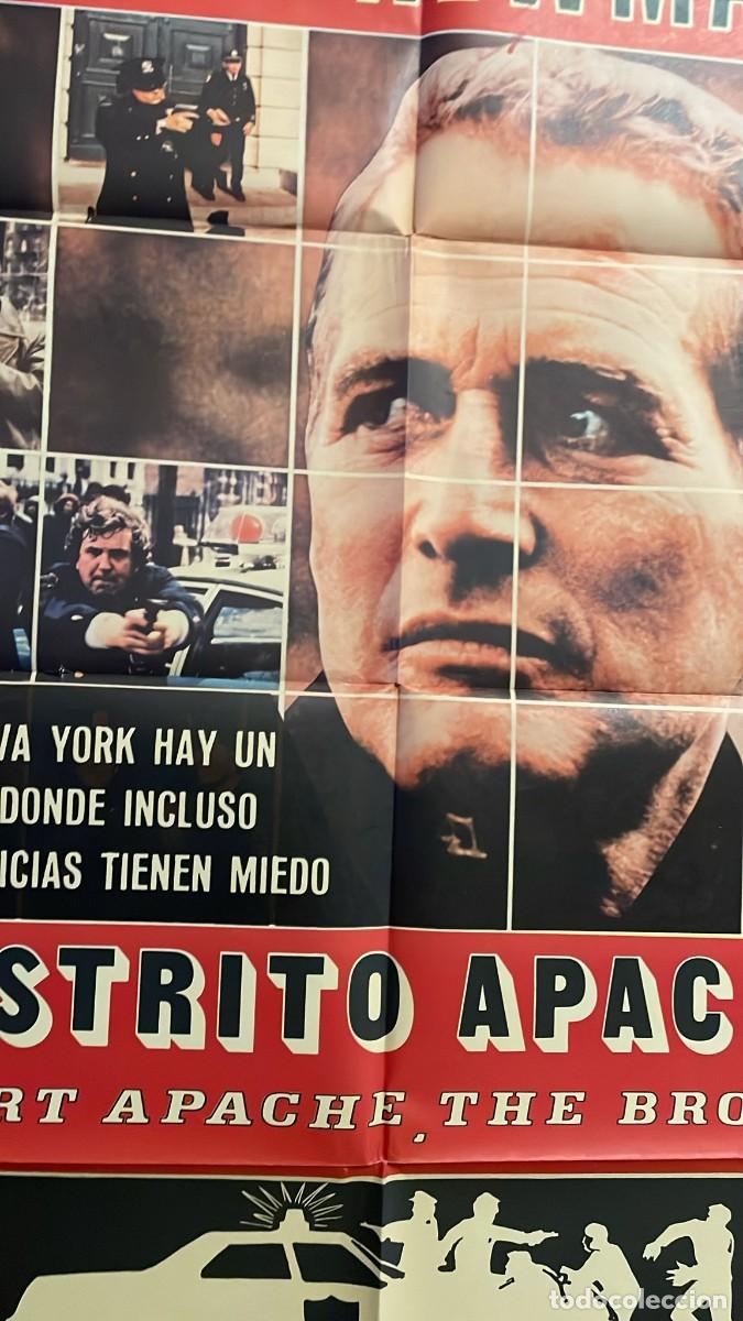 Cine: DISTRITO APACHE POSTER ORIGINAL - Foto 2