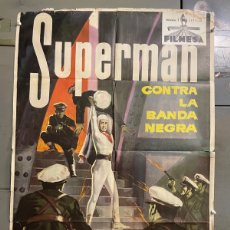 Cine: ABY59 SUPERMAN CONTRA LA BANDA NEGRA SUPERMAN JAPONES POSTER ORIGINAL 70X100 ESTRENO