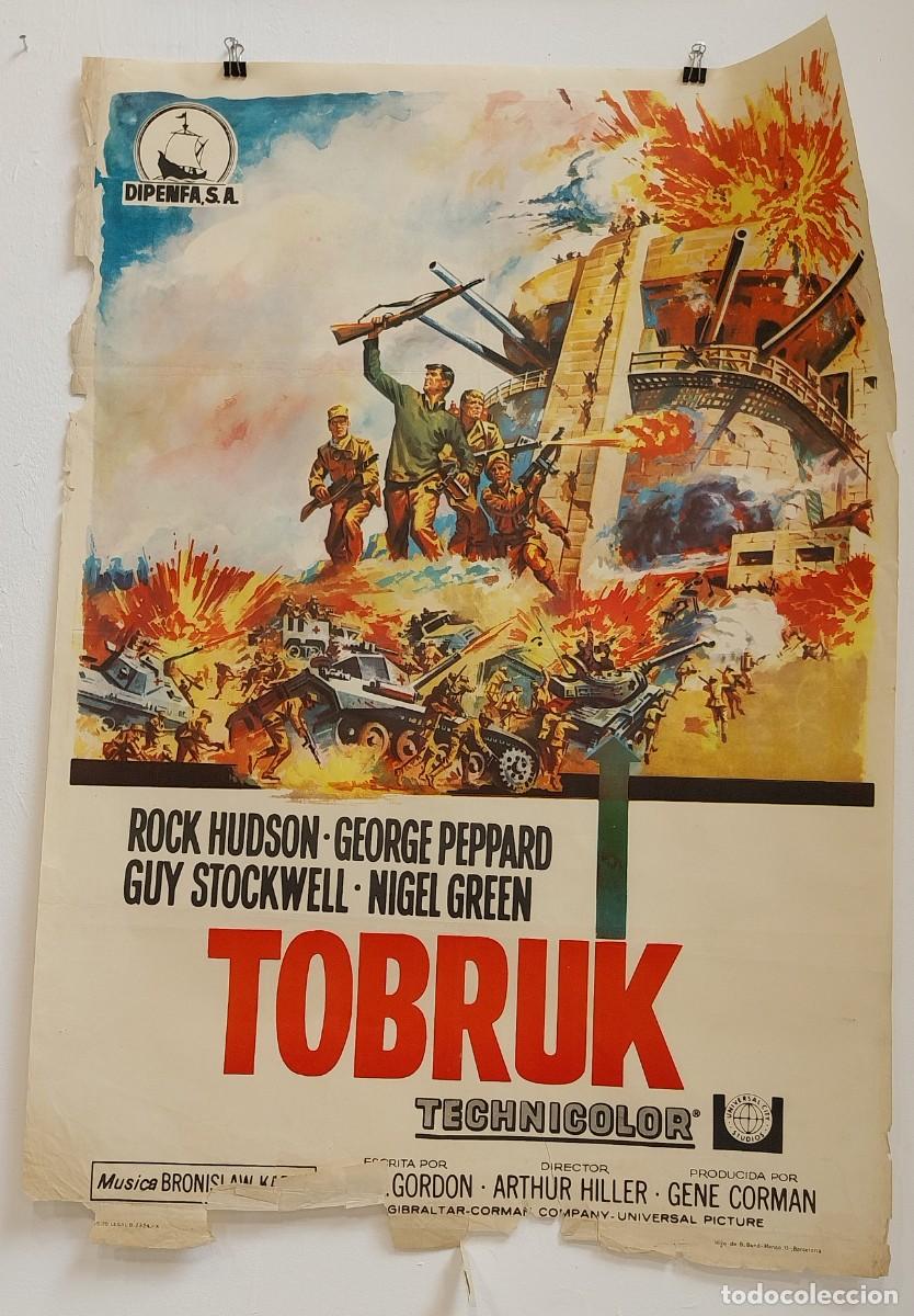 Cine: TOBRUK POSTER ORIGINAL - Foto 1