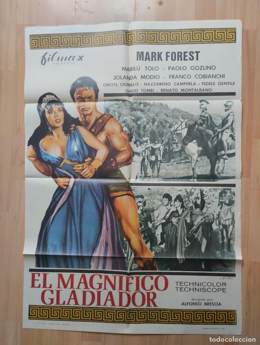 Cinema: A- POSTER DE LA PELICULA--EL MAGNIFICO GLADIADOR
