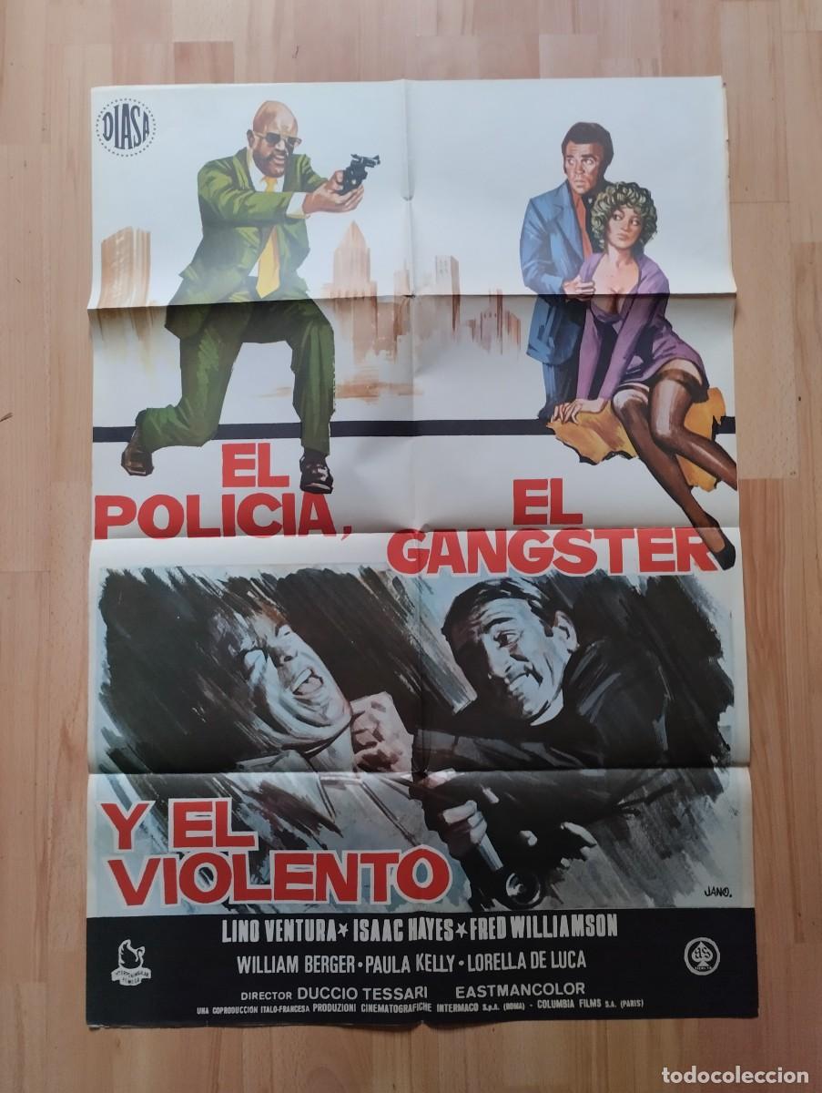 Cinema: poster de la pelicula...el policia el ganster y el violento