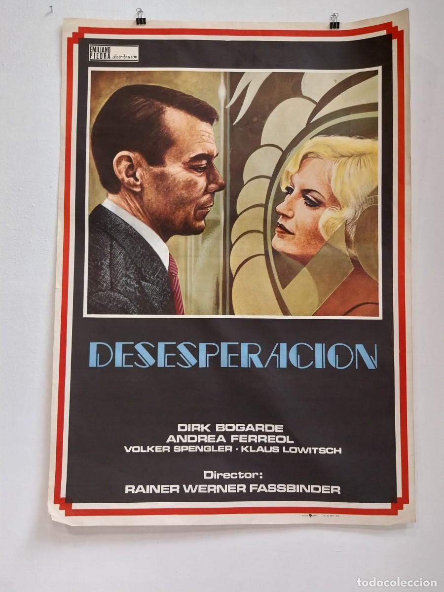 Cine: DESESPERACI&Oacute;N POSTER ORIGINAL - Foto 1