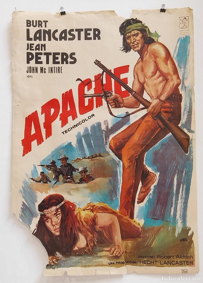 Cine: APACHE POSTER ORIGINAL - Foto 1