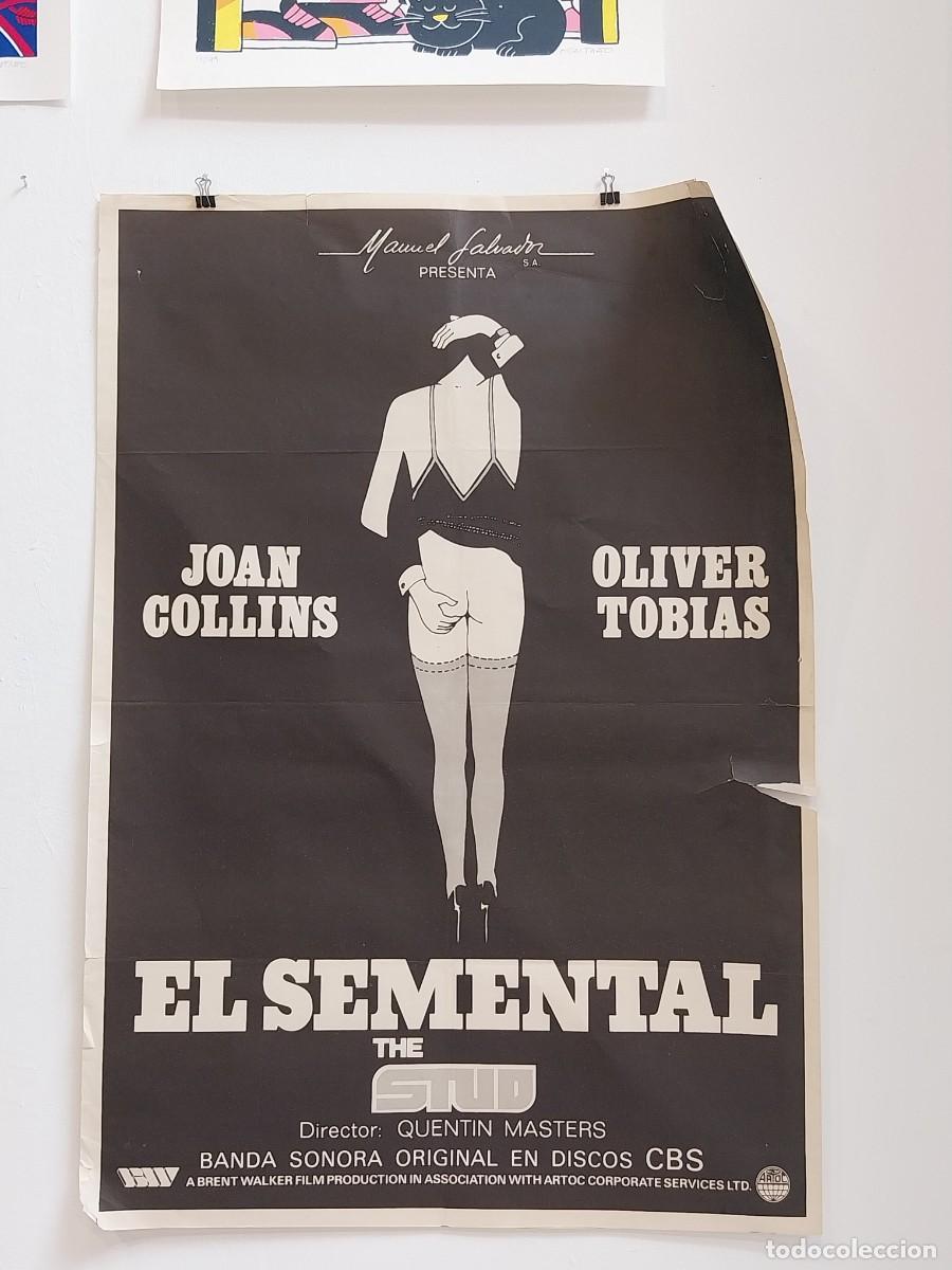 Cine: EL SEMENTAL POSTER ORIGINAL - Foto 1