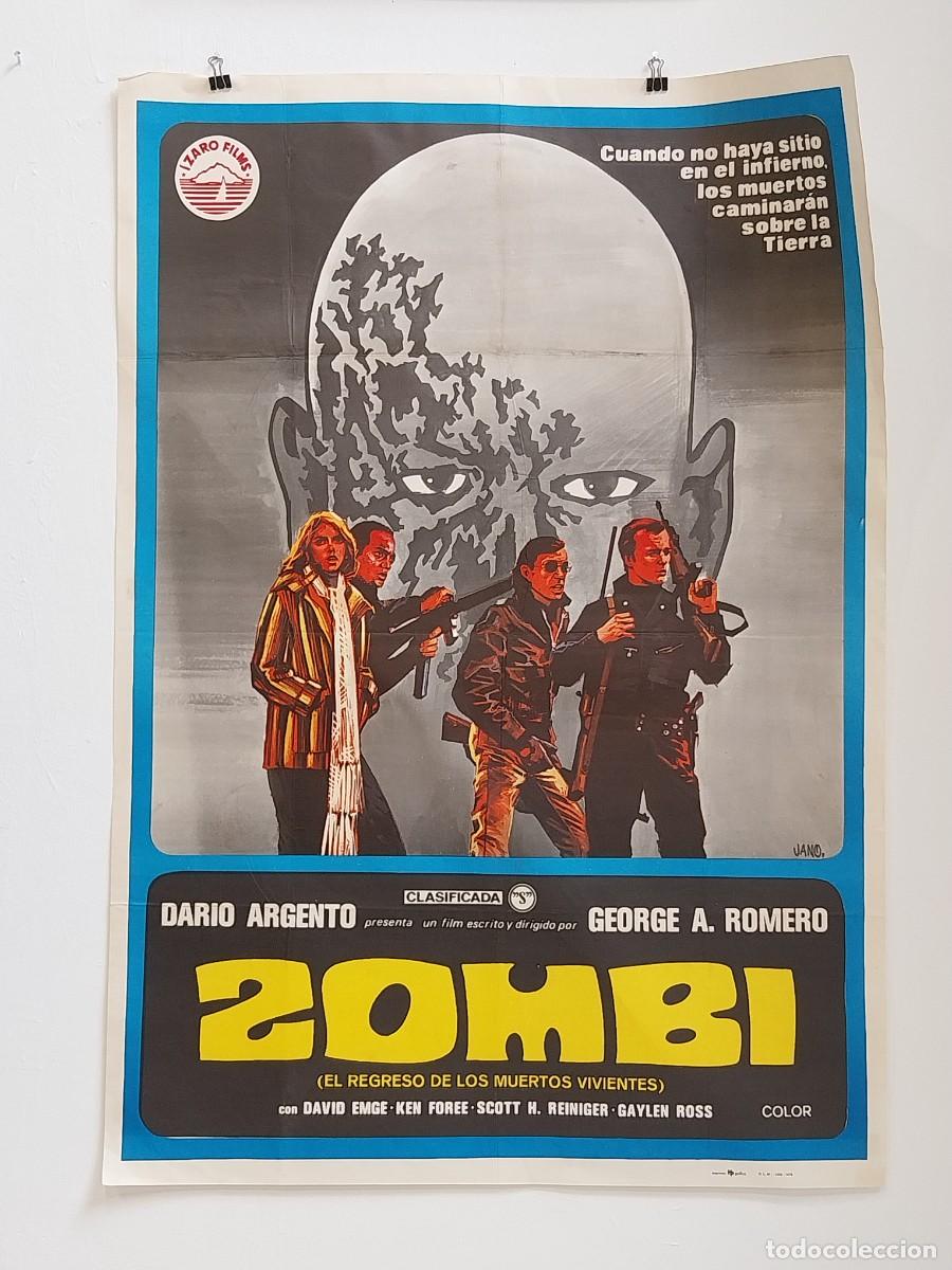 Cine: ZOMBI POSTER ORIGINAL - Foto 1