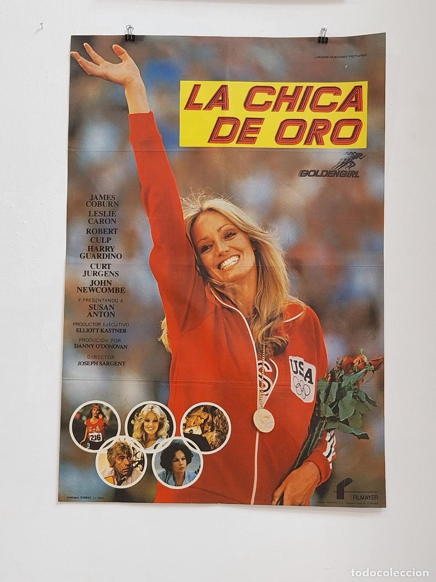 Cine: LA CHICA DE ORO POSTER ORIGINAL - Foto 1