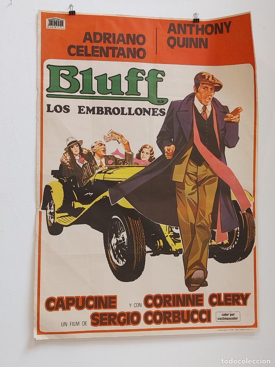 Cine: BLUFF. LOS EMBROLLONES POSTER ORIGINAL - Foto 1