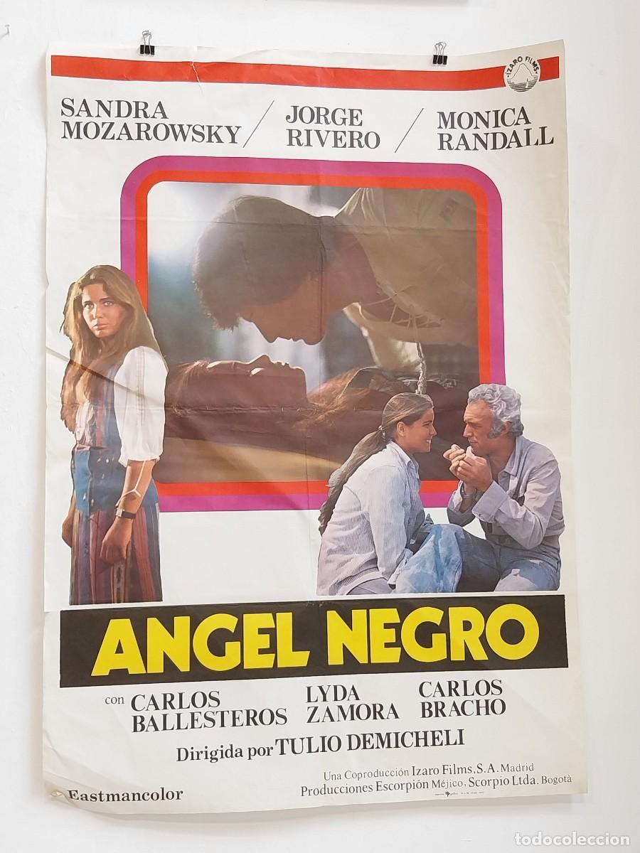Cine: &Aacute;NGEL NEGRO POSTER ORIGINAL - Foto 1