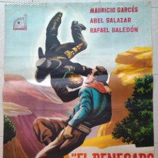 Cine: CARTEL CINE EL RENEGADO BLANCO MAURICIO GARCES ABEL SALAZAR 1961 C2342