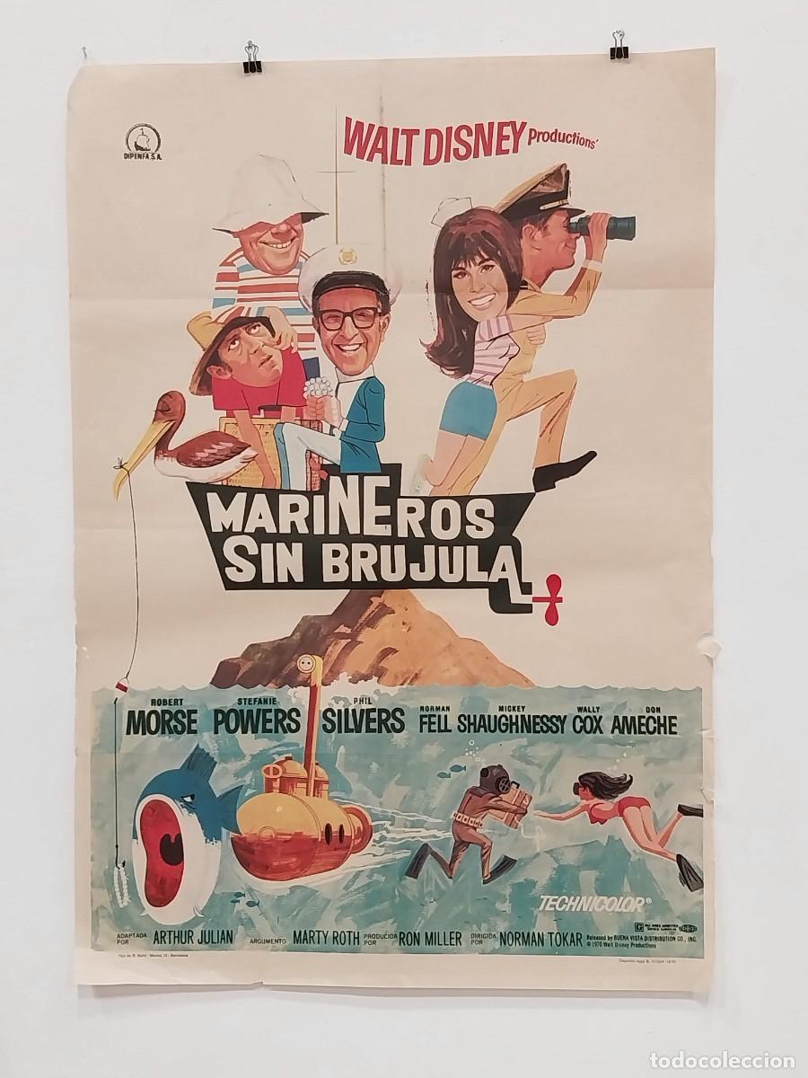 Cine: MARINEROS SIN BR&Uacute;JULA POSTER ORIGINAL - Foto 1