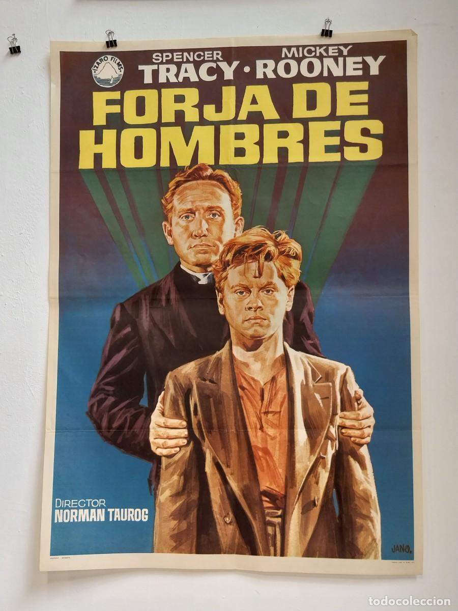 Cine: FORJA DE HOMBRES POSTER ORIGINAL - Foto 1