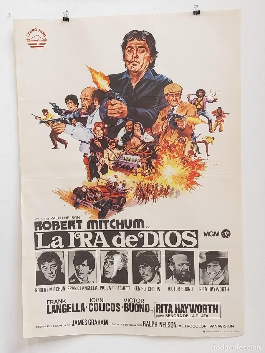 Cine: LA IRA DE DIOS POSTER ORIGINAL - Foto 1