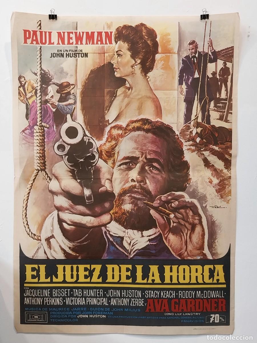 Cine: EL JUEZ DE LA HORCA POSTER ORIGINAL - Foto 1