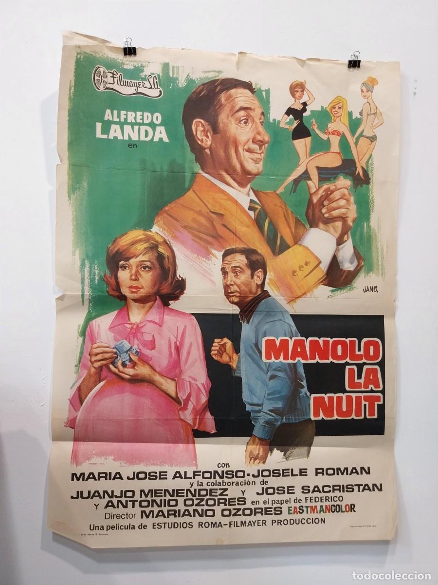 Cine: MANOLO LA NUIT POSTER ORIGINAL - Foto 1