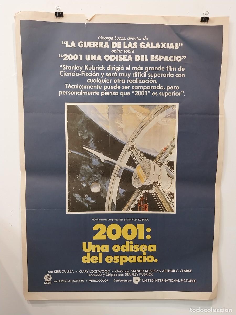 Cine: 2001: UNA ODISEA DEL ESPACIO POSTER ORIGINAL - Foto 1