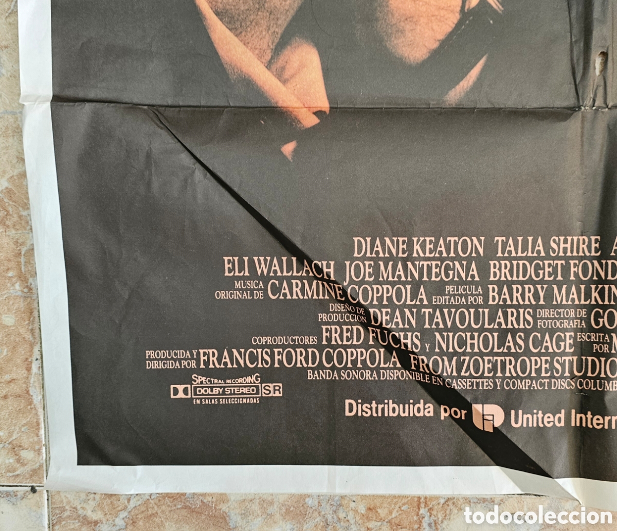 Cine: POSTER ORIGINAL EL PADRINO PARTE 3 - Foto 2