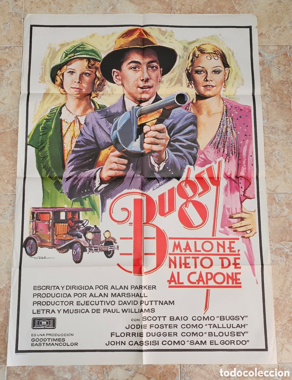 Cine: POSTER ORIGINAL BUGSY MALONE, NIETO DE AL CAPONE - Foto 1