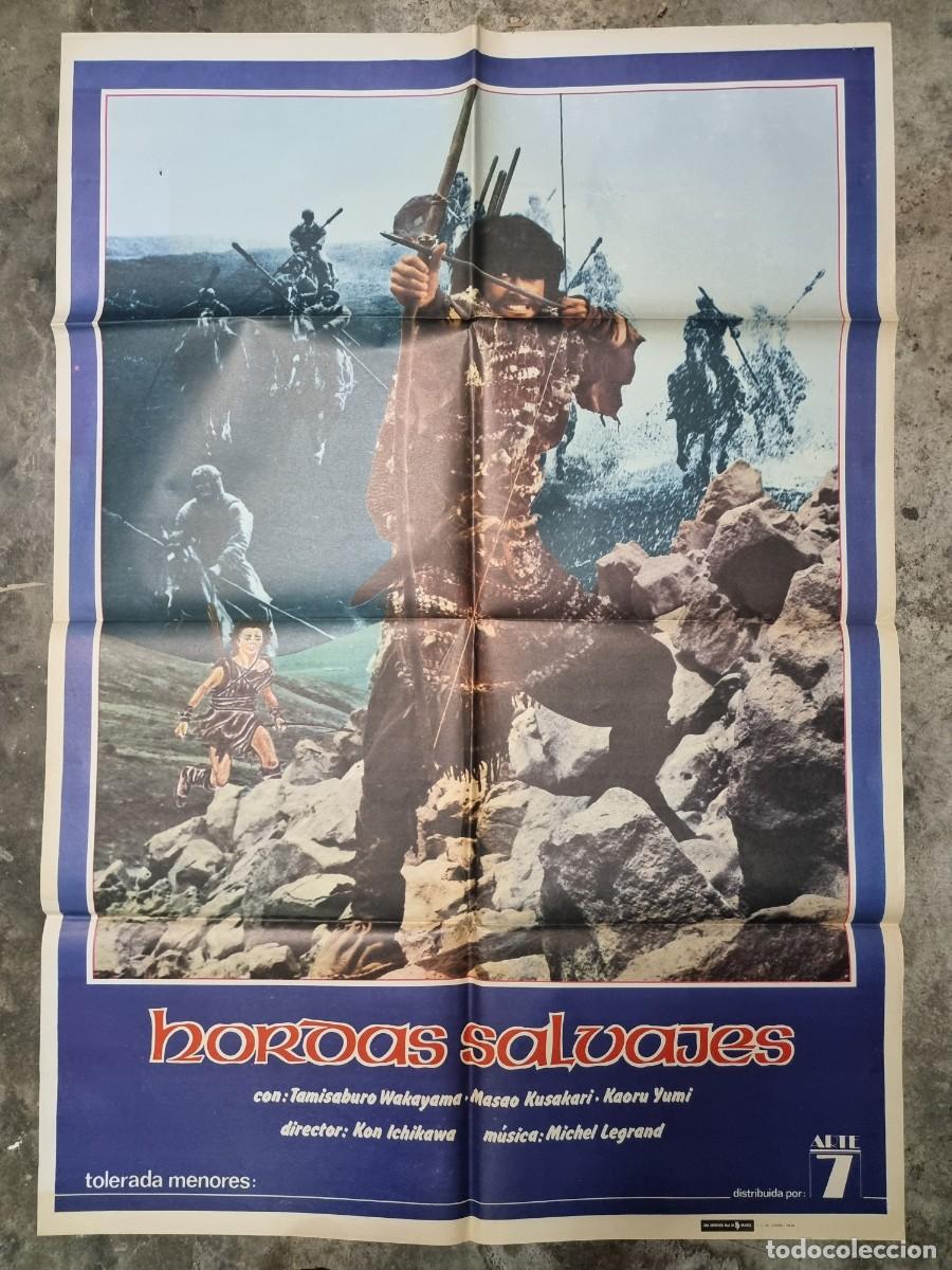 Cine: Cartel.Hordas Salvajes.Poster Original 70x100