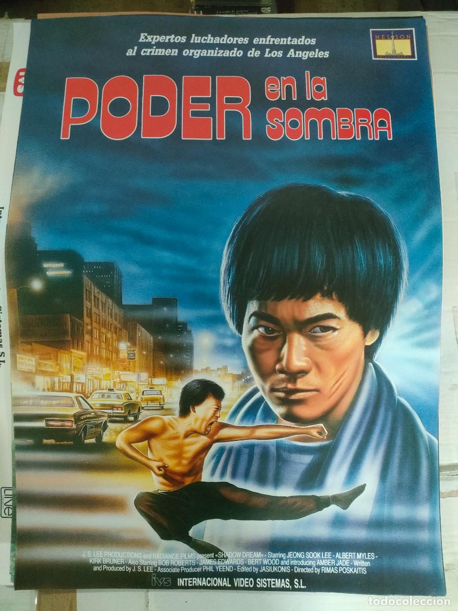 Cine: POSTER VIDEOCLUB - PODER EN LA SOMBRA - 48x68CM ORIGINAL - Foto 1