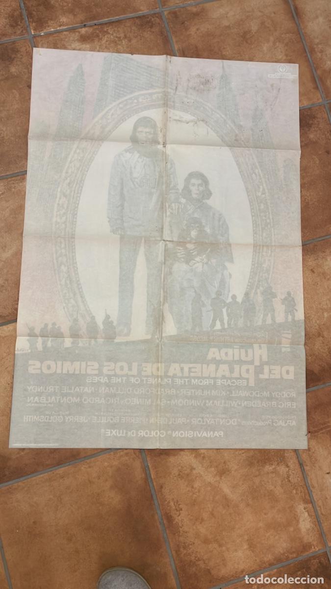 Cine: HUIDA DEL PLANETA DE LOS SIMIOS POSTER ORIGINAL - Foto 7