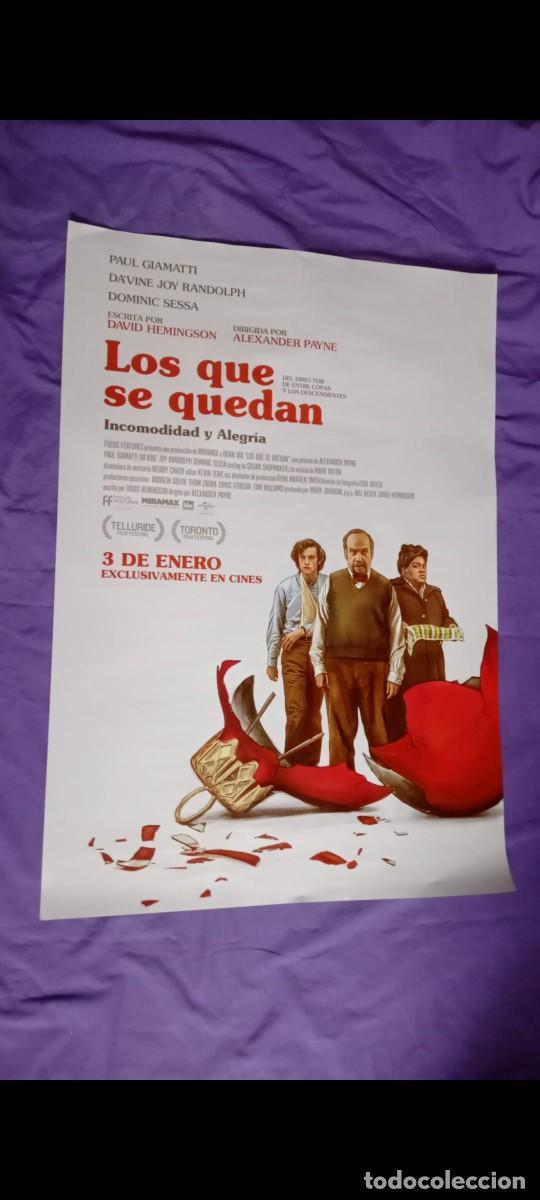 Cine: P&oacute;ster Los que se quedan - Foto 1