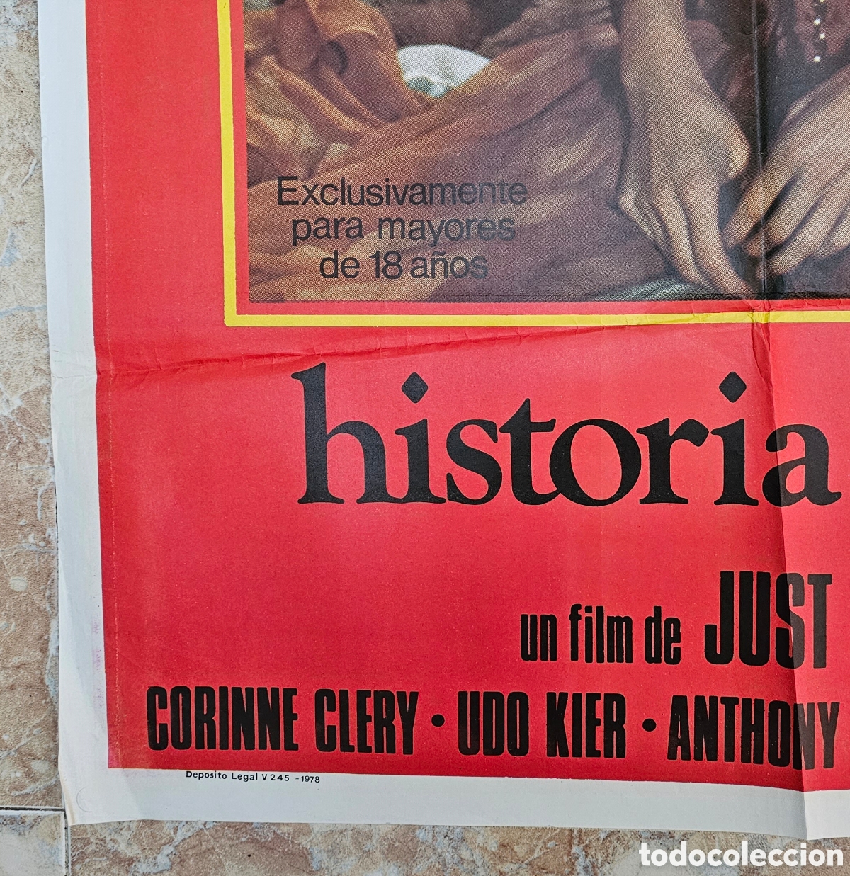 Cine: POSTER ORIGINAL HISTORIA DE O - Foto 6