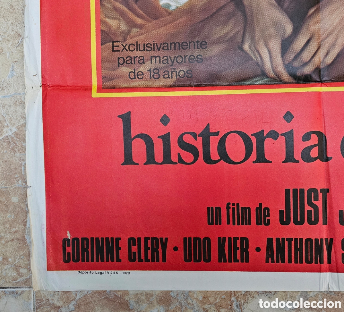 Cine: POSTER ORIGINAL HISTORIA DE O - Foto 6