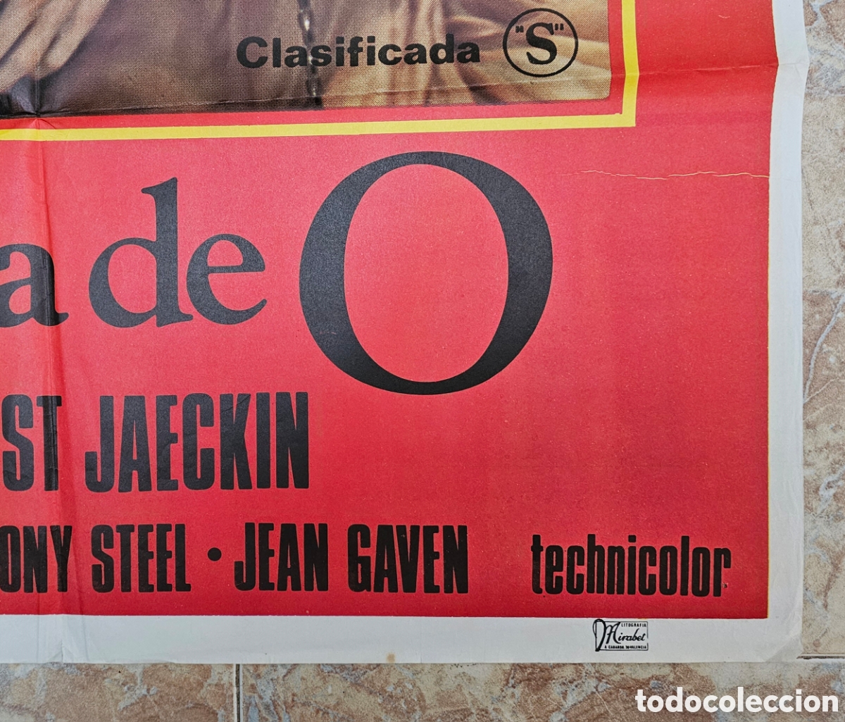 Cine: POSTER ORIGINAL HISTORIA DE O - Foto 8