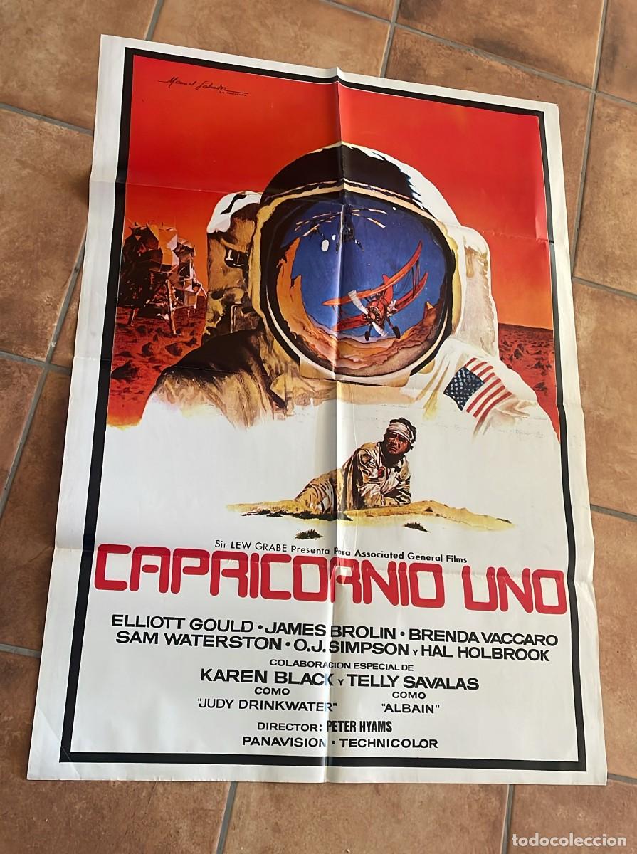 Cine: CAPRICORNIO UNO POSTER ORIGINAL - Foto 1