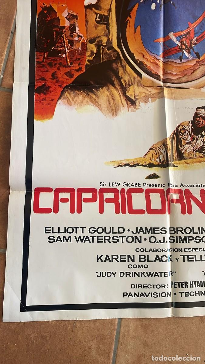 Cine: CAPRICORNIO UNO POSTER ORIGINAL - Foto 2