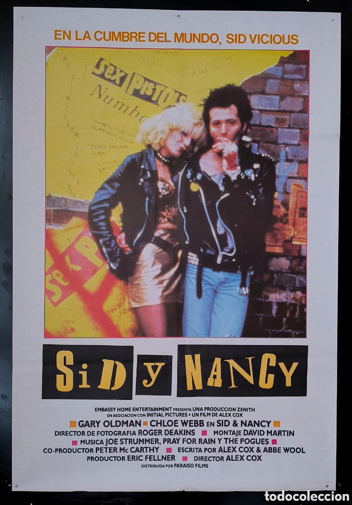 Cine: SID Y NANCY - 79 X 100 - (16) - Foto 1