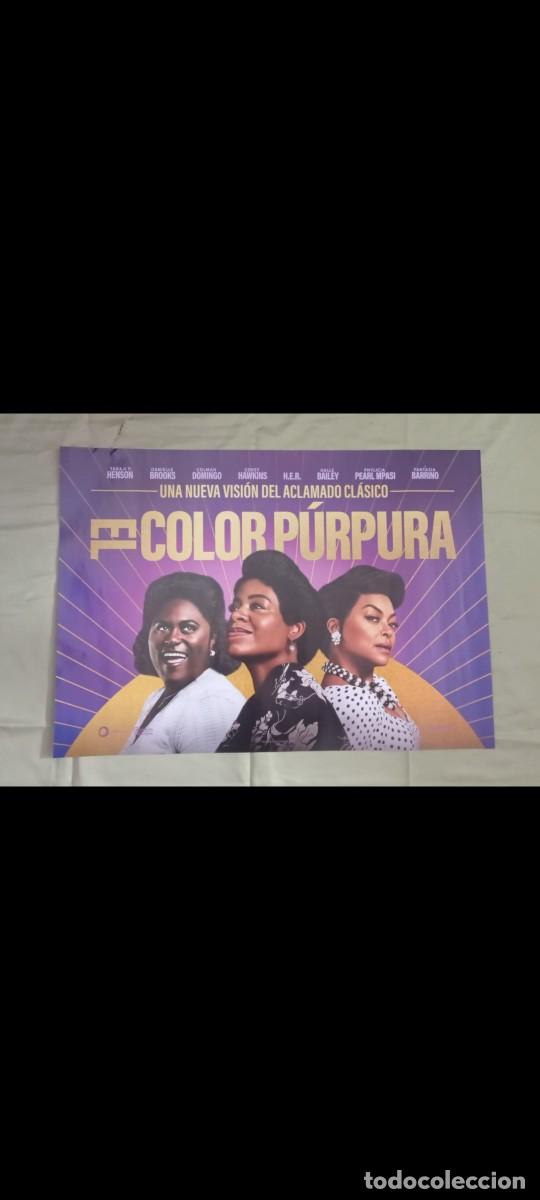 Cinema: P&oacute;ster El color P&uacute;rpura
