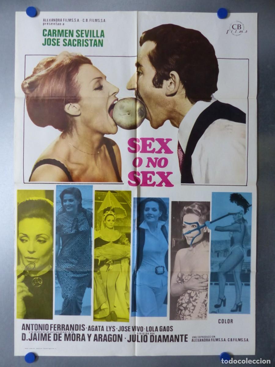 poster - sex o no sex, carmen sevilla, jose sac - Compra venta en  todocoleccion