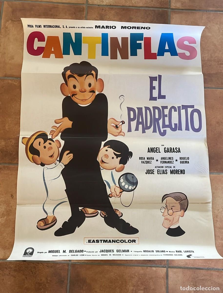 cantinflas el padrecito poster original - Compra venta en todocoleccion