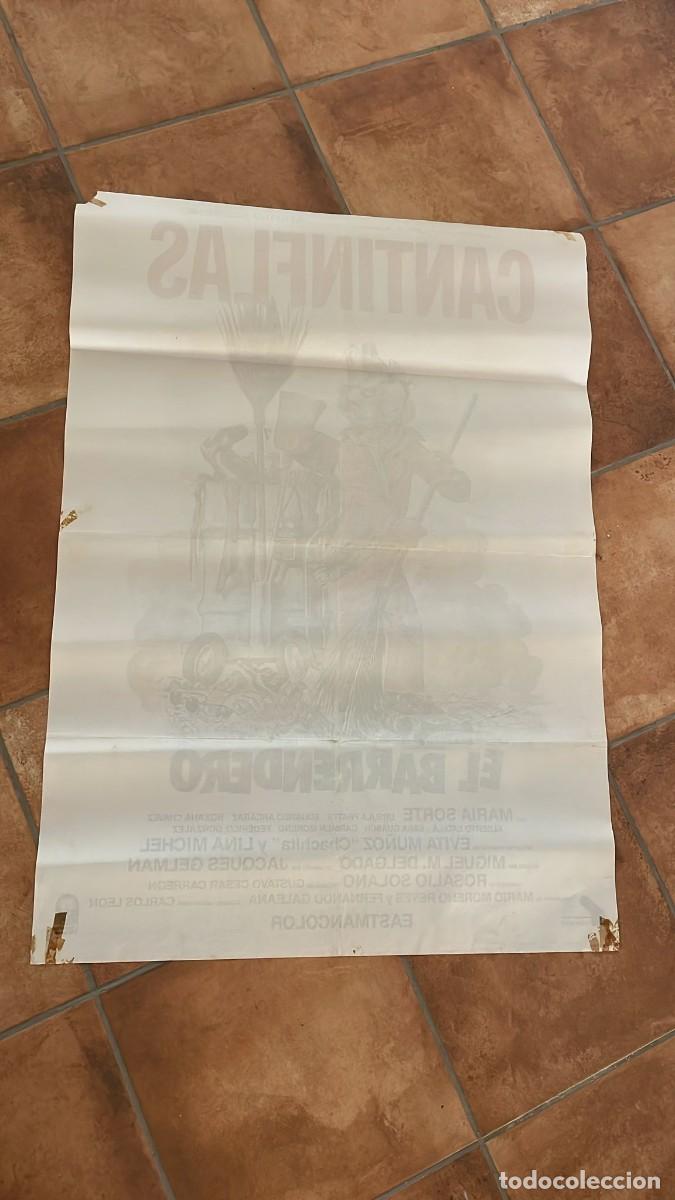 Cine: CANTINFLAS EL BARRENDERO POSTER ORIGINAL - Foto 6