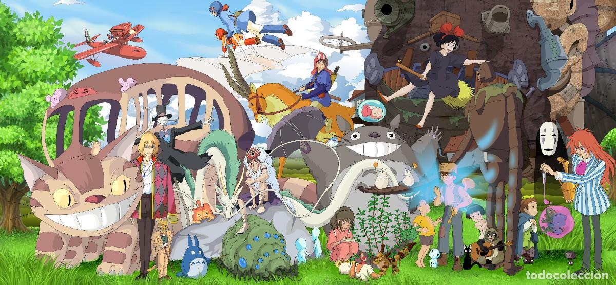 Cine: STUDIO GHIBLI 32 X 45 POSTER COPIA - Foto 1