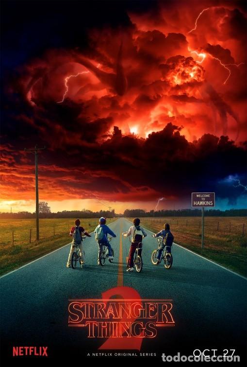 Cine: STRANGER THINGS 2 32 X 45 POSTER COPIA - Foto 1