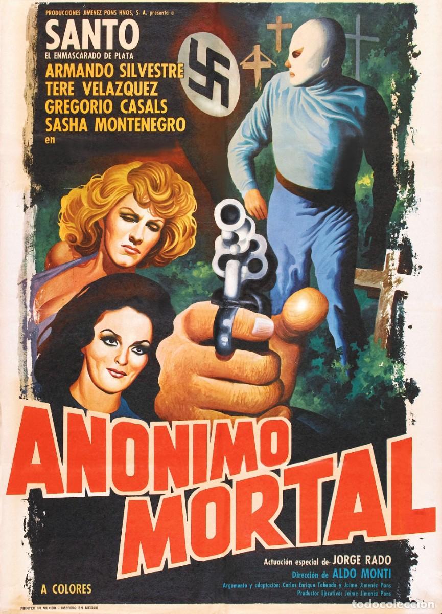 ANONIMO MORTAL 32 X 45 POSTER COPIA