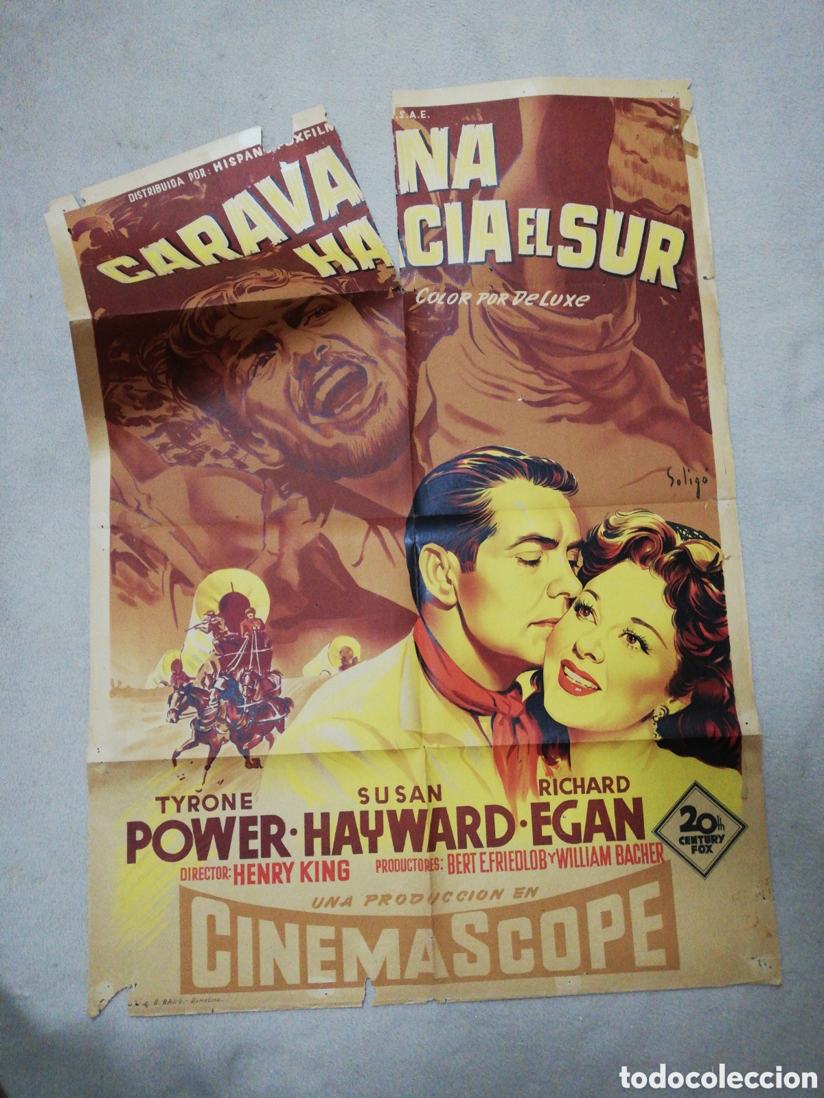 caravana hacia el sur tyrone power susan hayw Compra venta en