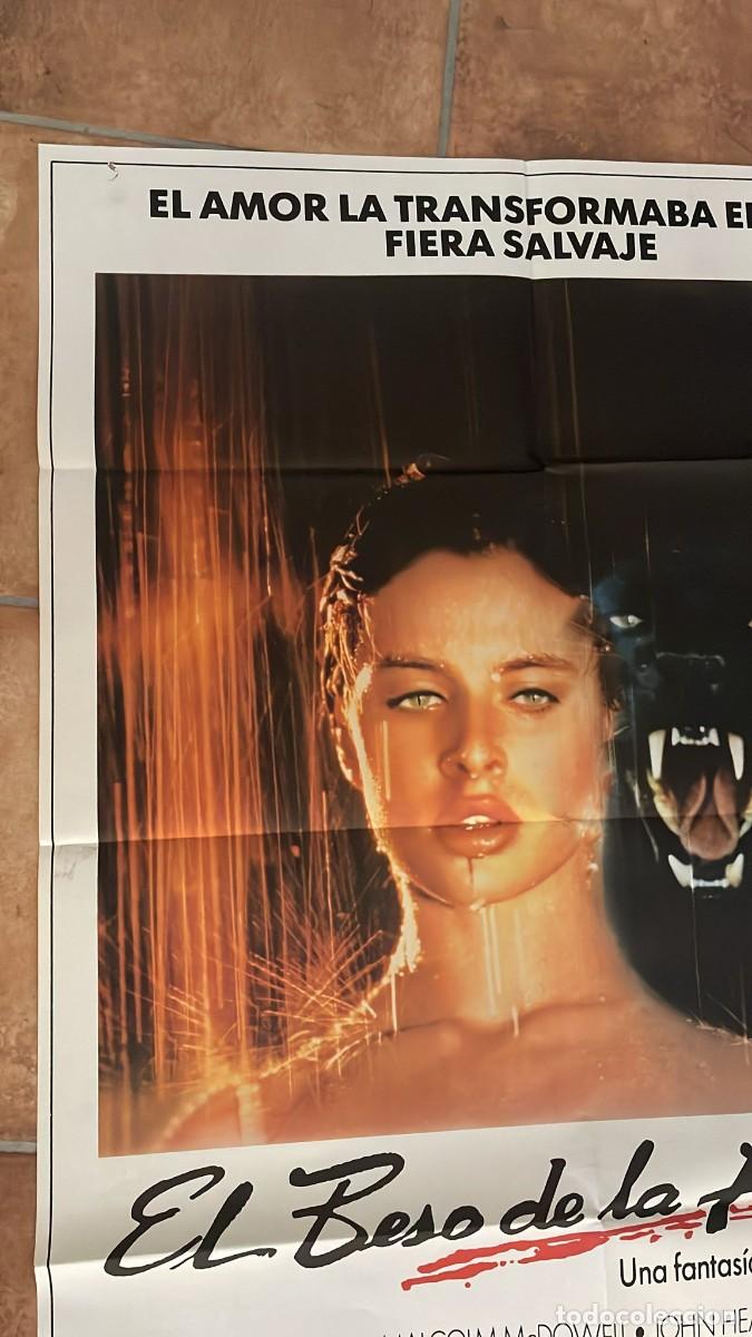 Cine: EL BESO DE LA PANTERA POSTER ORIGINAL - Foto 2