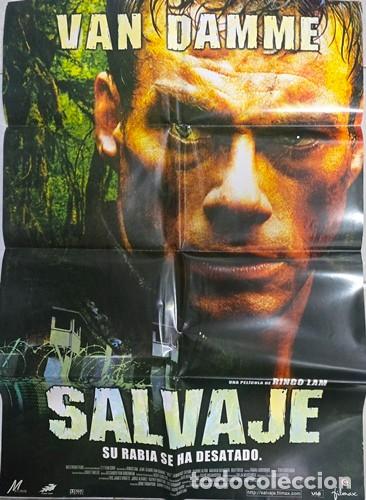 Cine: Salvaje. Poster original - Foto 1