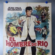 Cine: EL HOMBRE DE RIO - JEAN PAUL BELMONDO, FRANCOISE DORLEAC - AÑO 1976