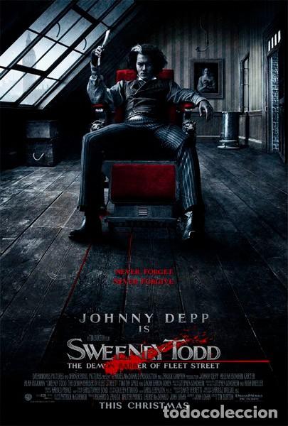Cine: CARTEL SWEENEY TODD - Foto 1