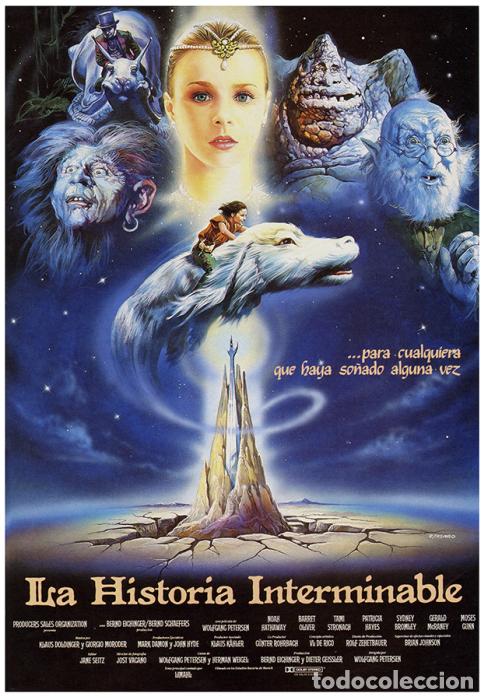 Cine: CARTEL HISTORIA INTERMINABLE - Foto 1