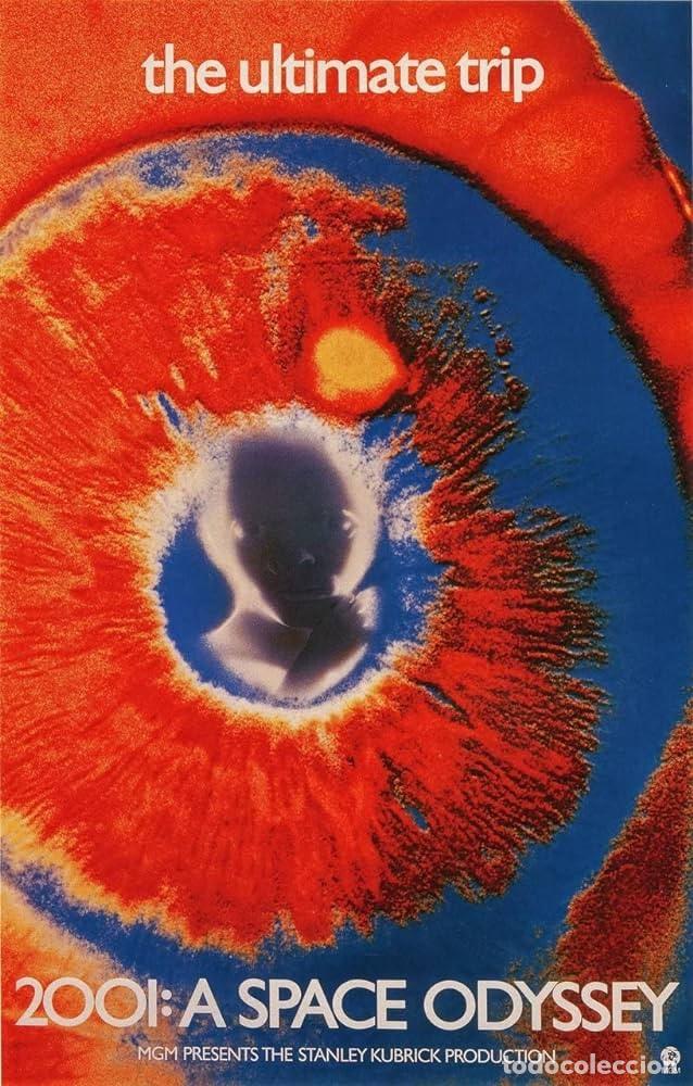 Cine: ODISEA DEL ESPACIO 2001 POSTER COPIA 90 X 60 APROX - Foto 1
